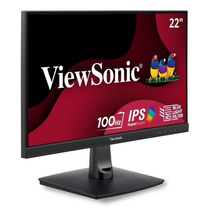 ViewSonic monitor - 22" - 1980 x 1080 - IPS - HDMI / VGA - Black