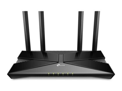 TP-Link - Router - Archer AX53 - Wi-Fi 6 Gigabit de doble banda - 2402 Mbps en 5 GHz y 574 Mbps en la banda de 2,4 GHz garantizan una transmisión más fluida - tecnología OFDMA aumenta la capacidad 4 veces para permitir la transmisión simultánea a más dispositivos