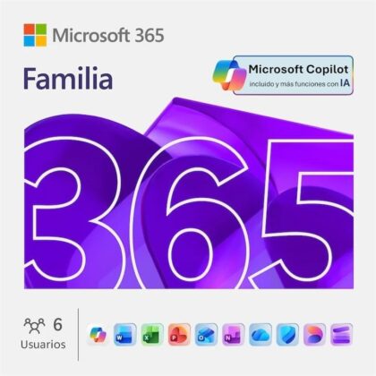 Microsoft 365 Family - Subscription - Windows - PK Lic 1YR Online LatAm