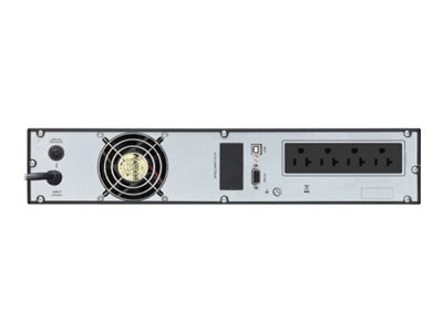 APC Easy UPS SRV SRV2KRARK - UPS (montaje en bastidor) - CA 110/115/120 V - 1600 vatios - 2000 VA - RS-232, USB - conectores de salida: 4 - PFC - 2U - negro - con kit del riel