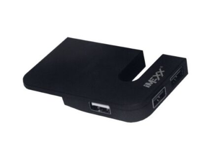Base soporte celular + Multiplicador USB + OTG