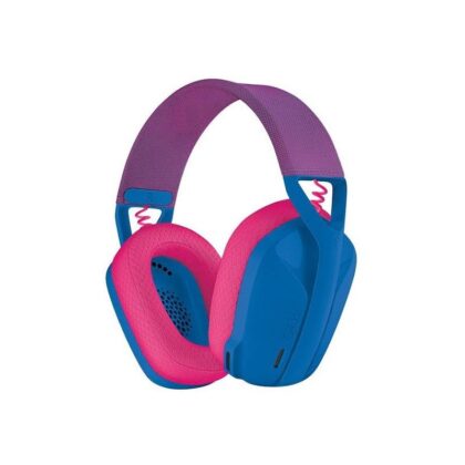 Headset Gaming Logitech G435 LIGHTSPEED, conexión inalámbrica, Dolby Atmos, PC, PS4/5, Móvil, N Switch, Azul