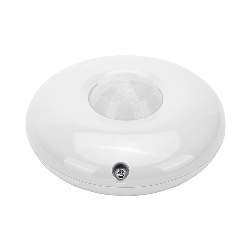 Detector de movimiento Hikvision AxPro Techo, PIR Inalámbrico, Rango detección 12M, Angulo de Cobertura 360°