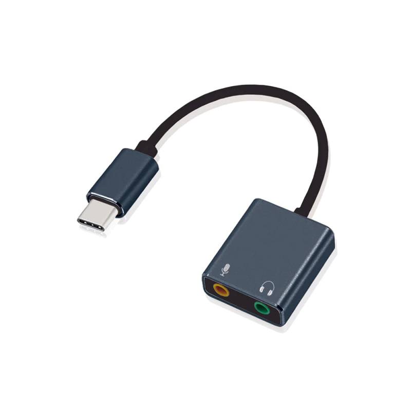 Adaptador de sonido Estéreo ARGOM por USB Tipo C