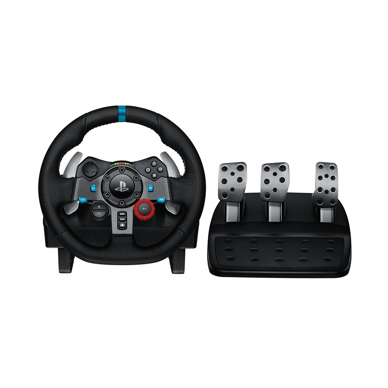Volante y pedales Logitech G G29 Driving Force Racing para PC, PS3, PS4 y PS5