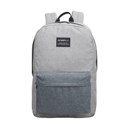 Mochila ARGOM ARG-BP-1342BK STARK, Para Laptops De Hasta 14.1", Color Gris