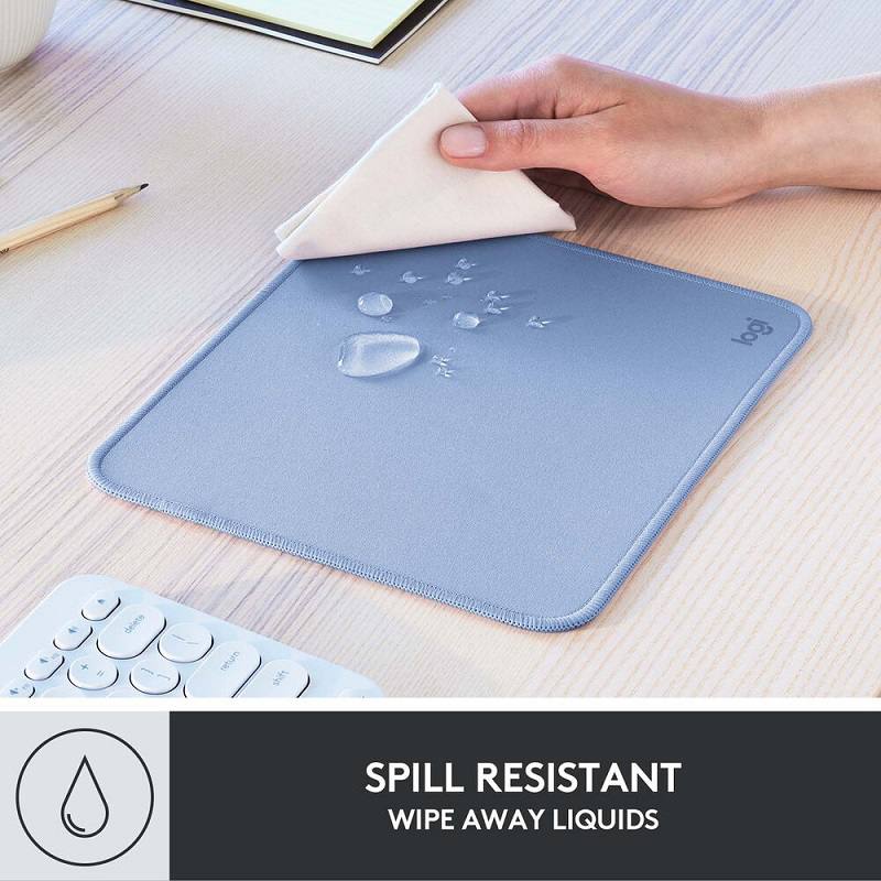 Mouse Pad LOGITECH Studio Series, Small (200mm x 230mm), Gris Azulado