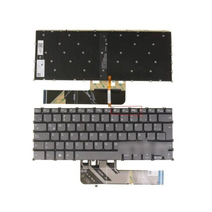 Teclado para Laptop Lenovo FLEX 5-14ALC7 5-14IAU7 82R7 82TA 82R9 7-14IAU7 82VC 7-14IRU8 82, Con retroiluminación, sin marco, Español Lat