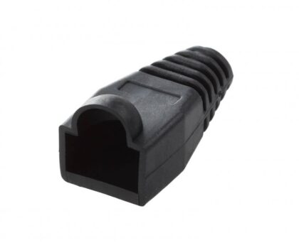 BOTAS T-VISION PARA CONECTORES RJ45 CAT5 O CAT6 Color Negro