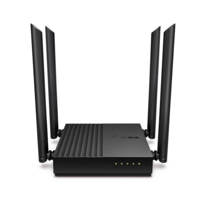 Router Inalambrico Tp-Link Archer C64, MU-MIMO WiFi, de Doble Banda AC1200 Gigabit