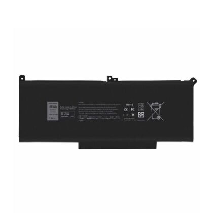 Batería Genérica Dell Latitude 12 13 14 E7280 E7480 7480 7490 7380 7390 DM3WC F3YGT, 7.6V, 60Wh