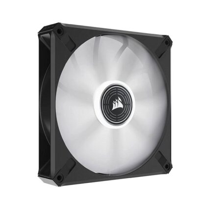 Abanico CORSAIR ML140 LED ELITE, 4 Pin, 140mm 12V DC 0.3A, Blanco