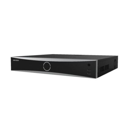 NVR Hikvision 32CH, 16CH POE H.265 4K, Graba hasta 12MP, HDMI/VGA, Hasta 4x10TB