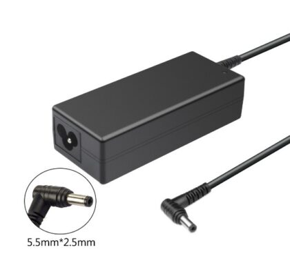 Cargador Generico para laptop TOSHIBA de 19V 2.37A, 45W, Tamaño de conector de 5.5x2.5mm