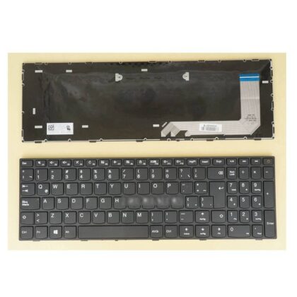 Teclado para Laptop Lenovo IdeaPad 110-15ISK, 5N20L25908 V155420AS1-US, con marco, Sin retroiluminación, Español