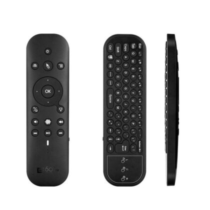Control remoto inalámbrico por voz Modo dual G60S Pro, 2.4G BT5.0 para Android TV Box