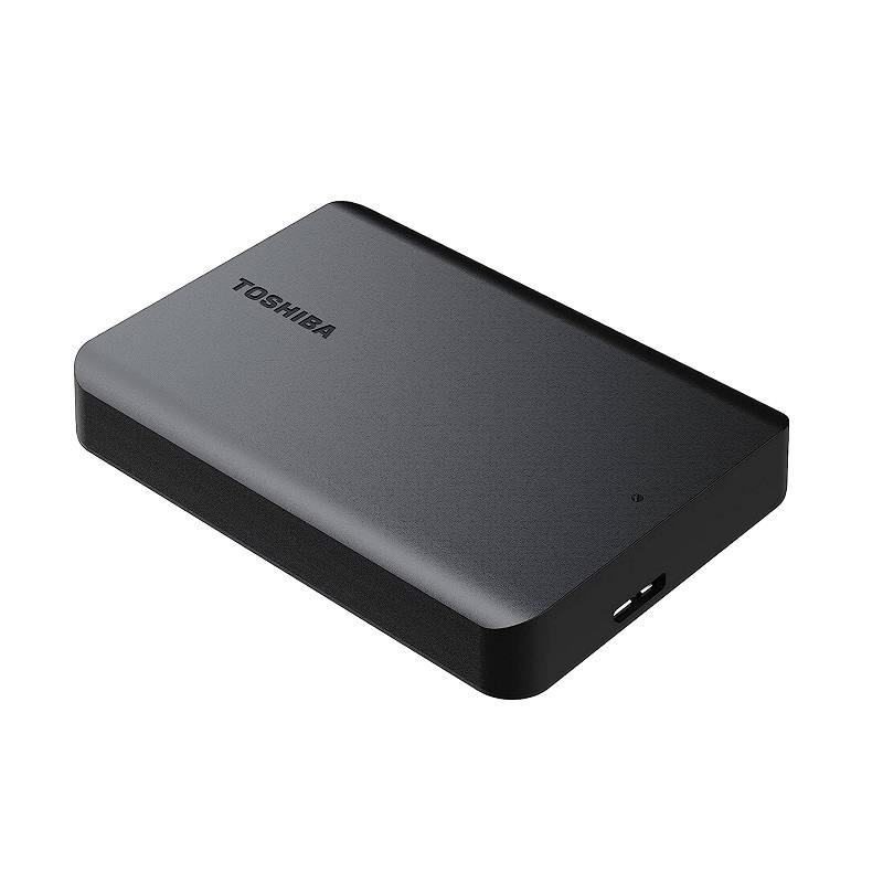 Disco Duro Externo Toshiba 4TB, Canvio Basics, USB 3.0, 5400RPM, Negro