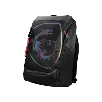 Mochila MSI Titan Gaming Backpack G34, para laptops de hasta 17.3", poliéster IPX-2, color negro.