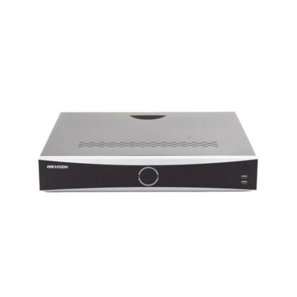 NVR Hikvision 32CH, H.265, Graba hasta 12MP 4K, HDMI/VGA, Hasta 4x10TB