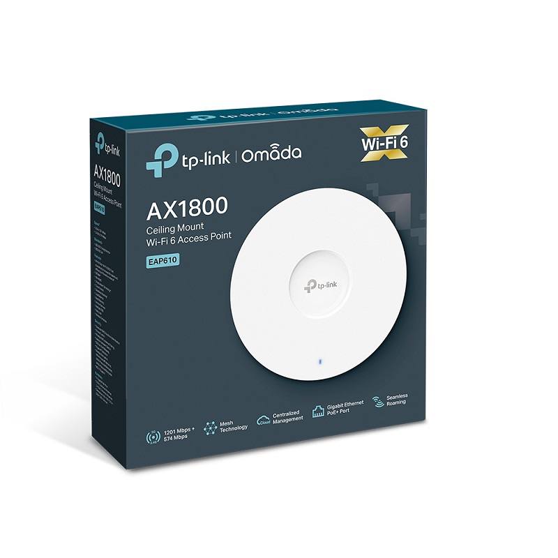 Access Point TP-Link EAP610 V3 Inalámbrico De Doble Banda AX1800 Para Techo