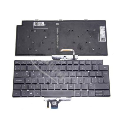 Teclado DELL Latitude 5320, 7310, 7320, con retroiluminación, Español