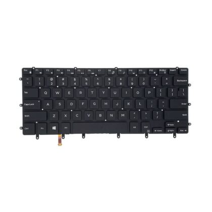 Teclado para Dell Precision 5510 5520 5530, 0GDT9F GDT9F con retroiluminación, Ingles