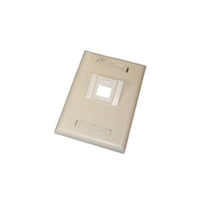 Tapa para moldura LANPRO, RJ45, Vertical 1 Salida.