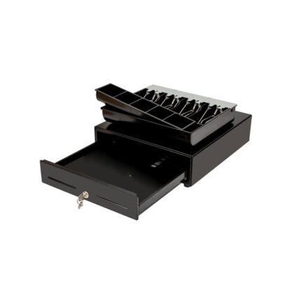 Caja para Efectivo AON CDK-45B, para maquinas Fiscales, 330x348x90mm, Metal (Cash Drawer)