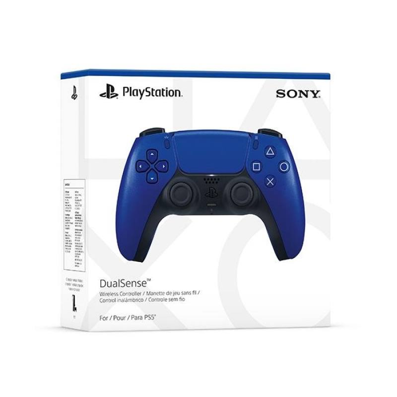 Control Inalámbrico DualSense Sony Para PlayStation 5, Color Azul cobalto, Gaming