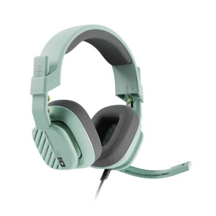 Headset Gaming Astro A10 Gen 2, conexión 3.5 mm, Windows y Mac, Verde Menta