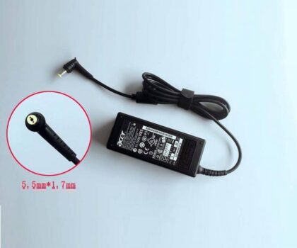 Cargador para portatiles Acer de 19V 3.42A, 65W, 5.5x1.7mm