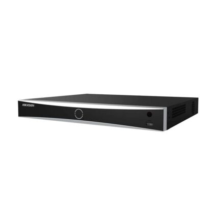 NVR Hikvision Accusense de 16CH, 4K, hasta 12mp, HDMI/VGA, 160Mbps, hasta 2x10TB HDD