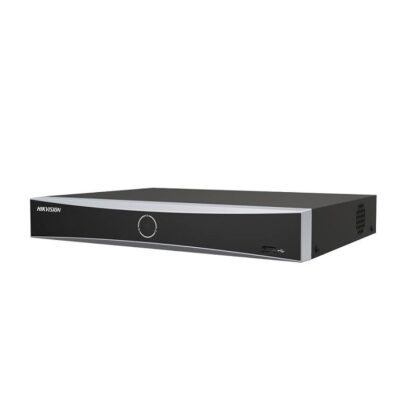 NVR Hikvision AcuSense 8CH POE 4K, Graba hasta 12MP HDMI/VGA, Hasta 1x10TB