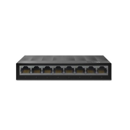 Switch TP-LINK LS1008G de Escritorio con 8 puertos Gigabit 10/100/1000Mbps, Tecnología Green Ethernet