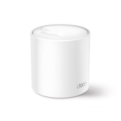 Router Inalambrico TP-Link DECO X50, Wi-Fi 6 Mesh AI AX3000 Dual Band, 574Mbps 2.4GHz y 2402Mbps 5GHz, (1-pack)