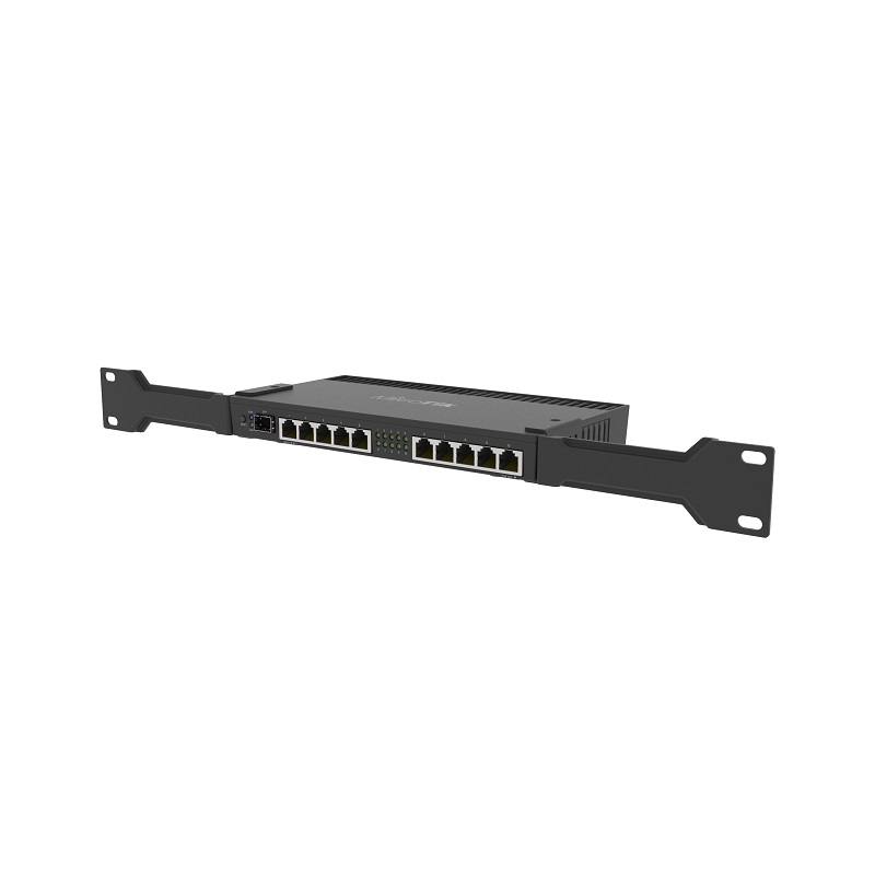 ROUTER MIKROTIK RB4011iGS-RM, 10 puertos Gigabit Ethernet, 1x SFP+, RJ45, Rack