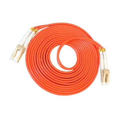 Cable de Fibra Óptica OM1, Gigabit multimodo, doble núcleo, LC-LC 1 Metro