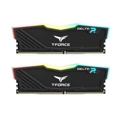 Memoria RAM DDR4 16GB (2x 8GB) 3200Mhz DIMM Team Group PC4-25600, CL16, 1.35V, T-Force Delta RGB