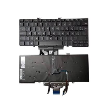 Teclado para Dell Latitude 5400 5401 5410 5411 2019, con retroiluminación, Español