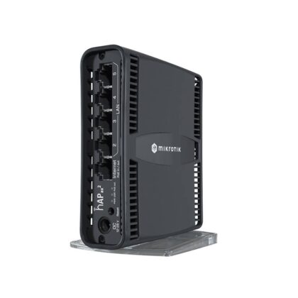 Router AP Wifi HAP Ax2 MIKROTIK C52iG, CPU 864MHZ, 128MB RAM, 5 Puertos Gigabit, 2,4GHz y 5GHz