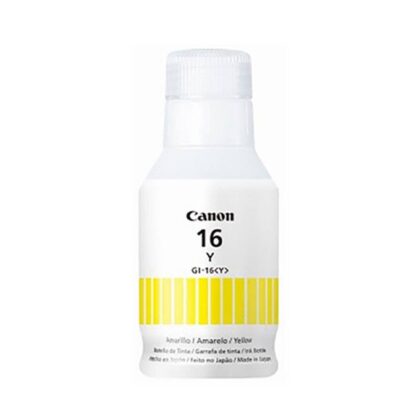 Botella de tinta Canon GI-16 Amarilla 70ml, para Maxify GX6010