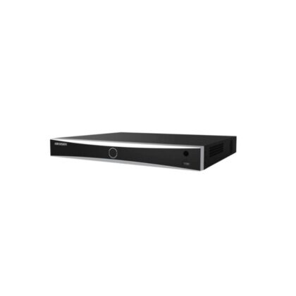 NVR Hikvision AcuSense 8CH POE 1U K, 4K, Graba hasta 12MP HDMI/VGA, Hasta 2x10TB