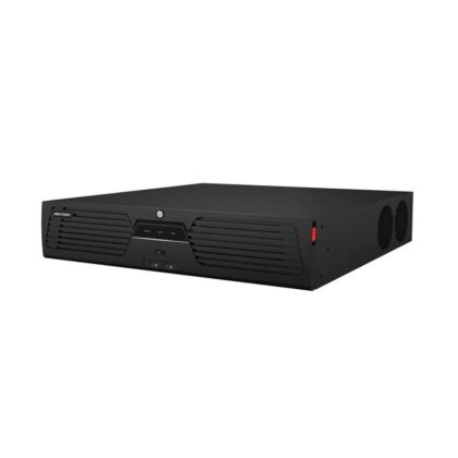 NVR Hikvision 32CH IP, 8K 2U, H.265+, Graba hasta 32MP 4K, HDMI/VGA, Hasta 8x16TB