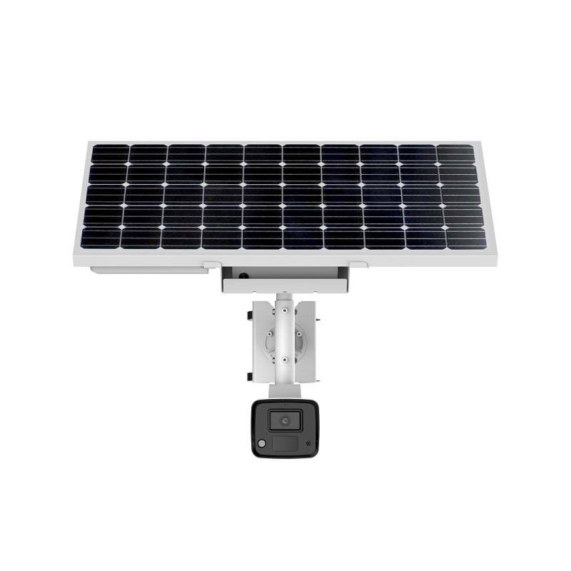 Camara IP Bullet Hikvision, 4mm, 4MP, IR 30m, Solar, 4G, Color Vu, Audio bidireccional, IP67 Weatherproof, Metal