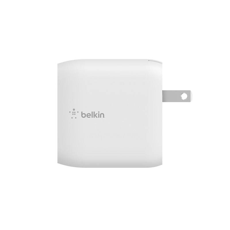 Cargador de Pared BELKIN, PD USB Tipo C BoostCharge con PPS 40W, carga rápida, Blanco