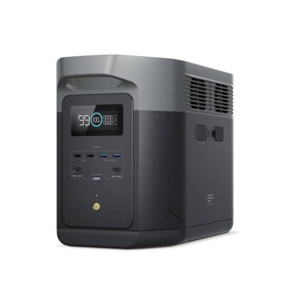 Estación de poder Generador EcoFlow DELTA 2 Max, Capacidad 2048Wh, 6 salidas AC, 2400W, Surge 4800W, 120V