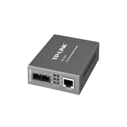 Convertidor Multimedia Mono-modo Tp-Link MC110CS, 1 Puerto RJ45 10/100 Mbps, Puerto Fibra Óptica SC 100 Mbps, Hasta 20 kilometros, Plug and Play
