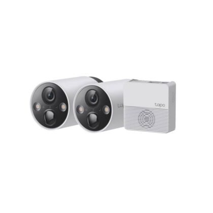 Kit de Cámara WiFi TP-LINK Tapo C420S2, 4MP 2K, Visión Nocturna color, Audio Bidireccional, Detección de Movimiento, IP65, Soporta 256GB