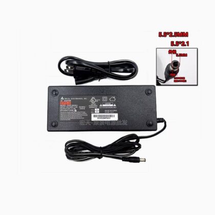 Adaptador de Corriente DELTA de 15V 6A, 90Watts, conector 5.5mm x 2.5mm