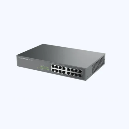 Switch GrandStream GWN7702P de 16 puertos Gigabit 100/1000/1000Mbps, 8 puertos poe, 145W